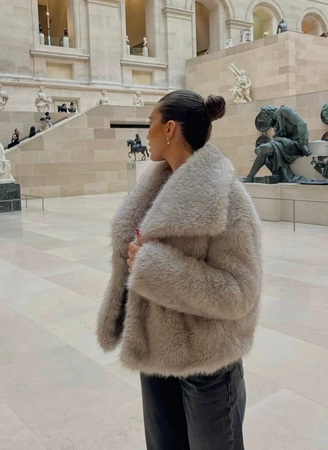 Oversize-Felljacke Damen | Kuschelig, stylisch und vielseitig kombinierbar