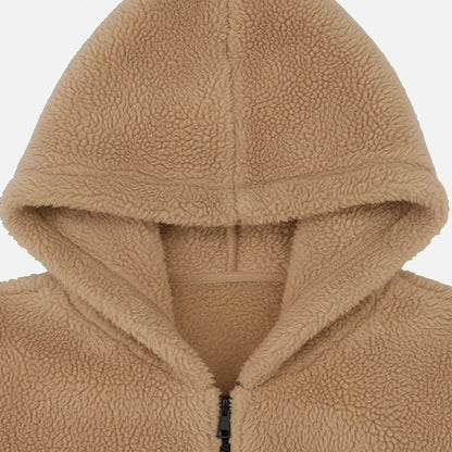 Cozy Hoody | Herren Fleece Hoodie mit Reißverschluss für Winter & Alltag