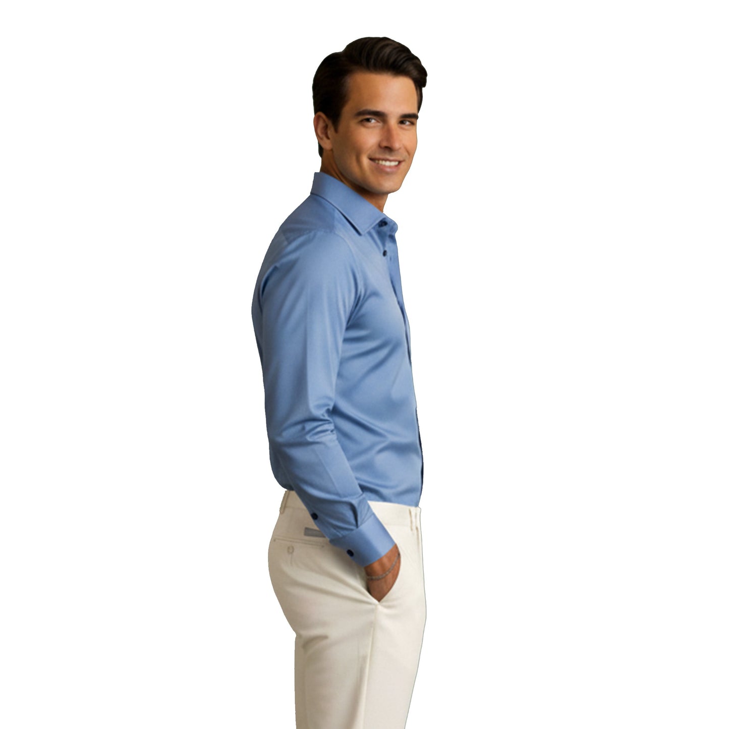 Herren Slim-Fit Hemd | Moderne Silhouette und Komfort