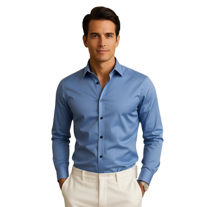 Herren Slim-Fit Hemd | Moderne Silhouette und Komfort
