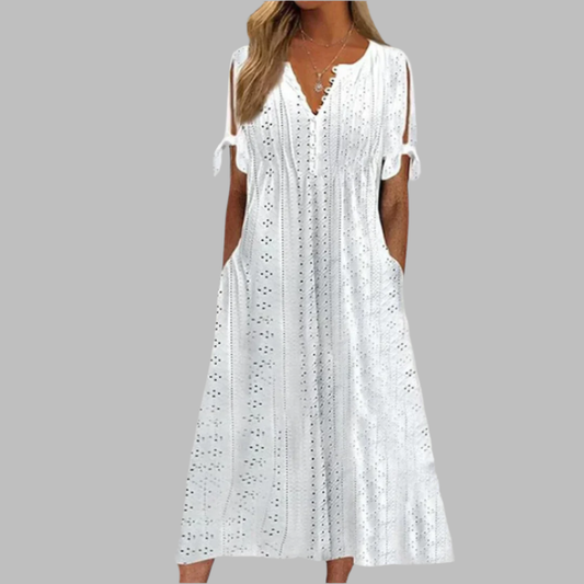 Boho Damen-Midikleid – Leicht, Feminin & Stilvoll