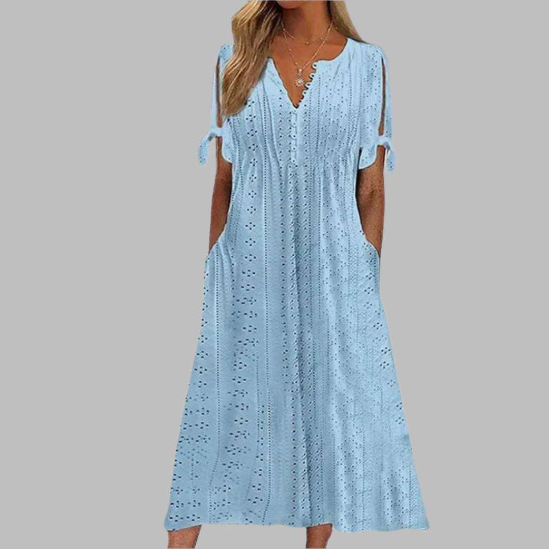 Boho Damen-Midikleid – Leicht, Feminin & Stilvoll
