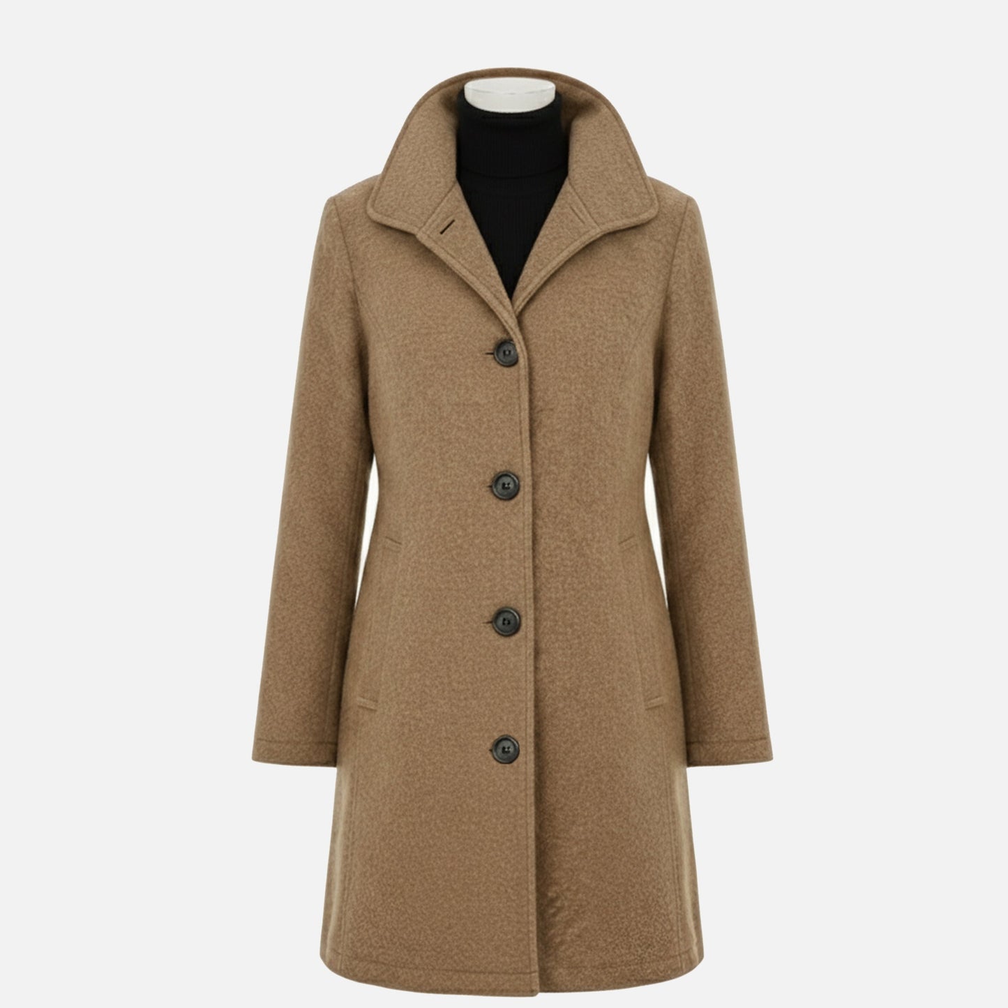 Damen Wollmantel – Zeitloser Wintermantel
