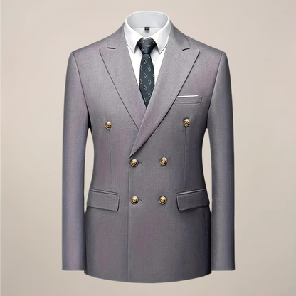 Preston | Herren Zweireihiger Anzug – Elegantes Zweiteiler-Set mit Sakko & Hose für Hochzeit & Formelle Anlässe