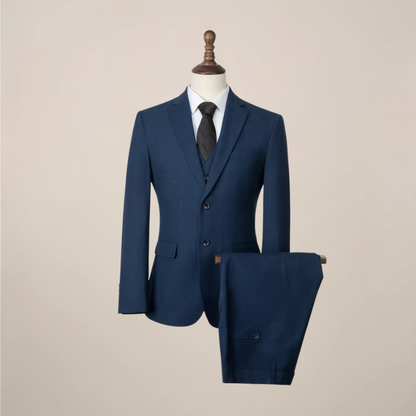 Remy | Herren 3-Teiler Anzug Slim Fit | Maßgeschneidertes Ensemble für Hochzeit & Elegante Anlässe