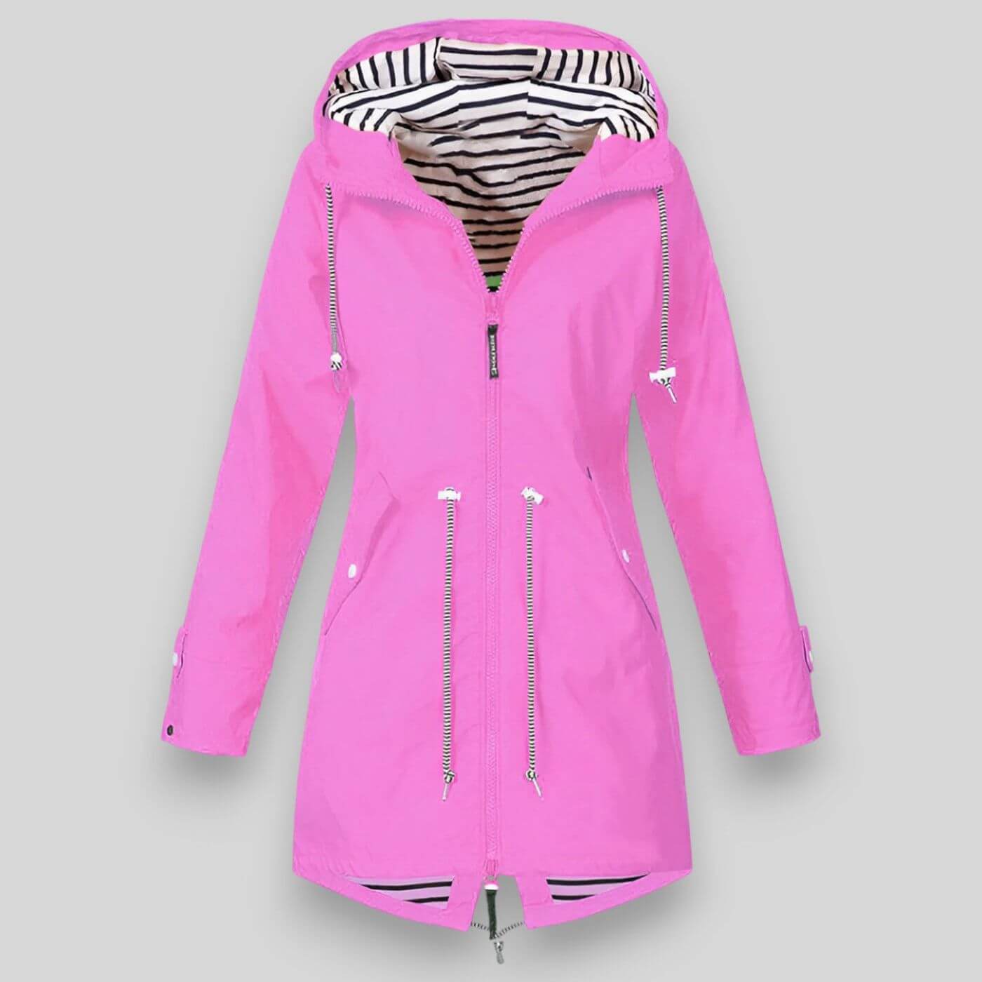 Leichte Damen-Regenjacke mit Kapuze | Stylischer Wetterschutz für Jeden Tag