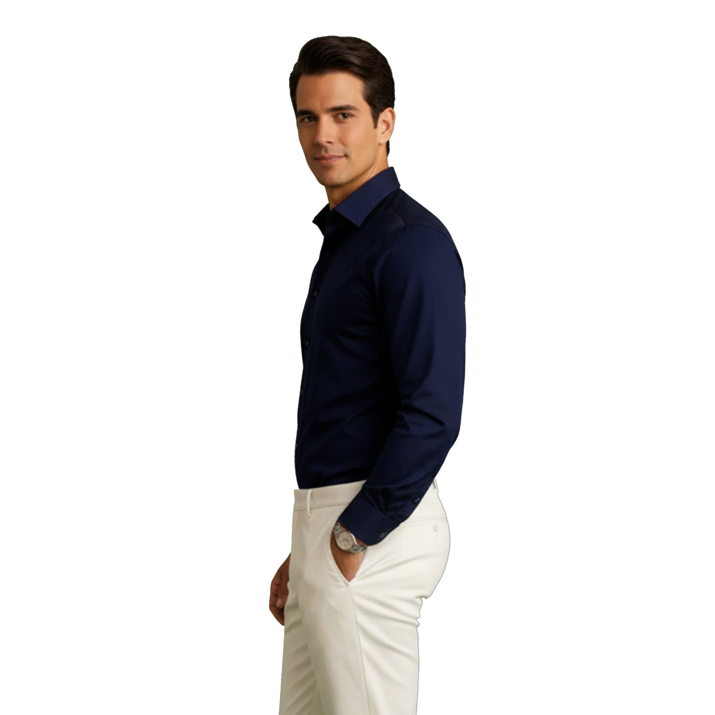 Herren Slim-Fit Hemd | Moderne Silhouette und Komfort