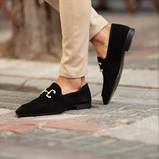 Herren Loafer mit Edler Schließe – Stilvolle Eleganz & Komfort für Büro & City
