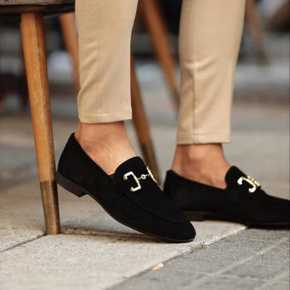 Herren Loafer mit Edler Schließe – Stilvolle Eleganz & Komfort für Büro & City