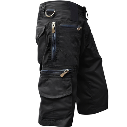 Herren Cargo-Sommer-Shorts mit praktischen Taschen – Leichte Freizeitshorts für Alltag und Outdoor-Aktivitäten