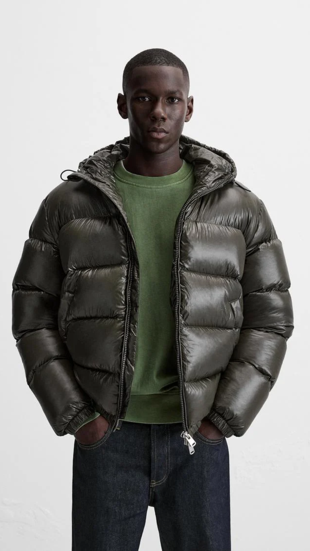 Herren Steppjacke mit Kapuze | Moderne Winterjacke für Wärme und Komfort