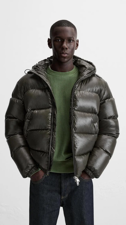 Herren Steppjacke mit Kapuze | Moderne Winterjacke für Wärme und Komfort