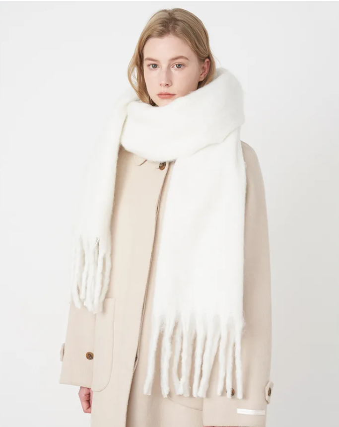 Oversized Schal Damen | Flauschig, Warm & Stilvoll