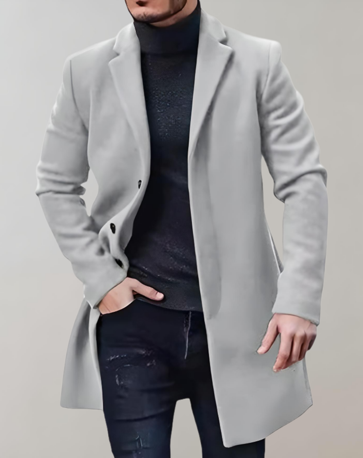 Klassischer Herrenmantel | Eleganz & Stil für Jeden Anlass