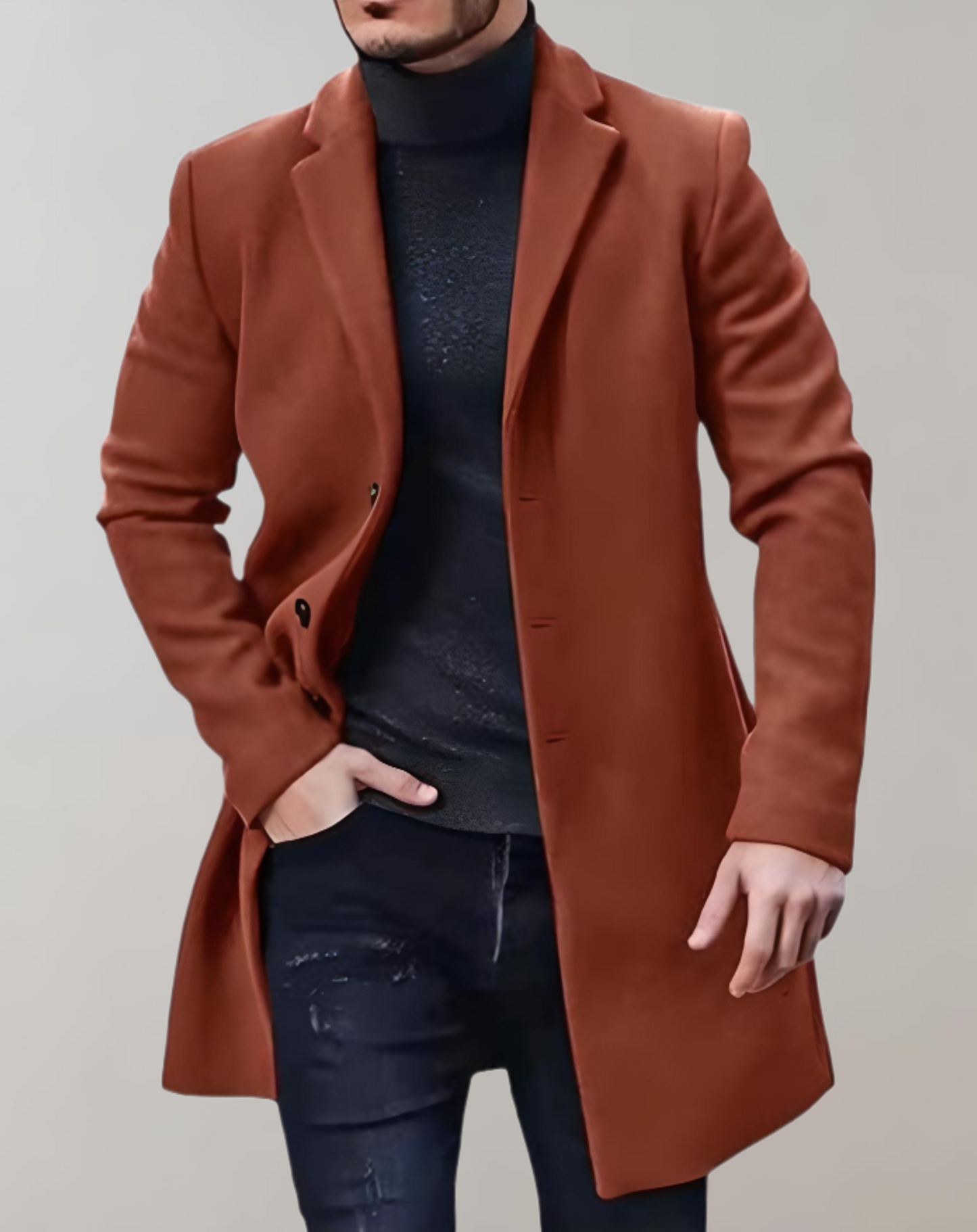 Klassischer Herrenmantel | Eleganz & Stil für Jeden Anlass