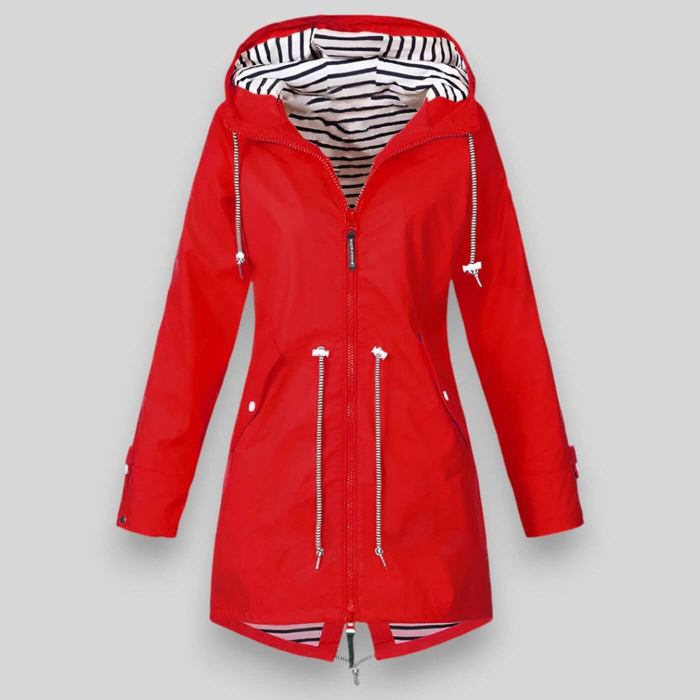 Leichte Damen-Regenjacke mit Kapuze | Stylischer Wetterschutz für Jeden Tag