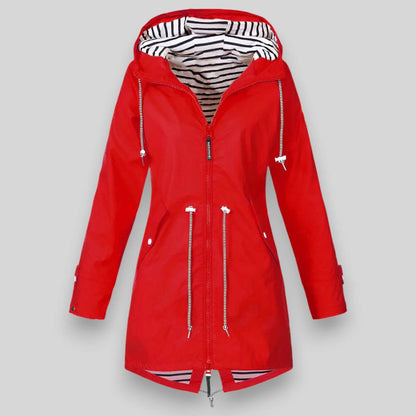 Leichte Damen-Regenjacke mit Kapuze | Stylischer Wetterschutz für Jeden Tag