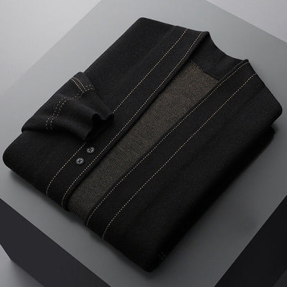 Moderner Strukturierter Herren Cardigan mit Offener Front – Stylisch, Komfortabel & Vielseitig