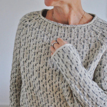 Warme Rundhals Strickpullover Damen | klassischer Winter-Look für kalte Tage
