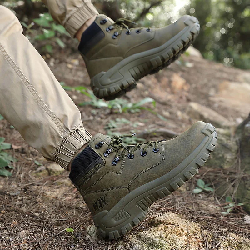 Graven | Herren High-Top Outdoor- und Arbeitsstiefel rutschfest & robust