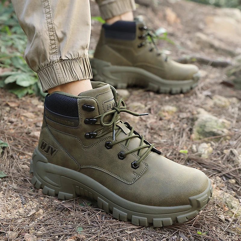 Graven | Herren High-Top Outdoor- und Arbeitsstiefel rutschfest & robust