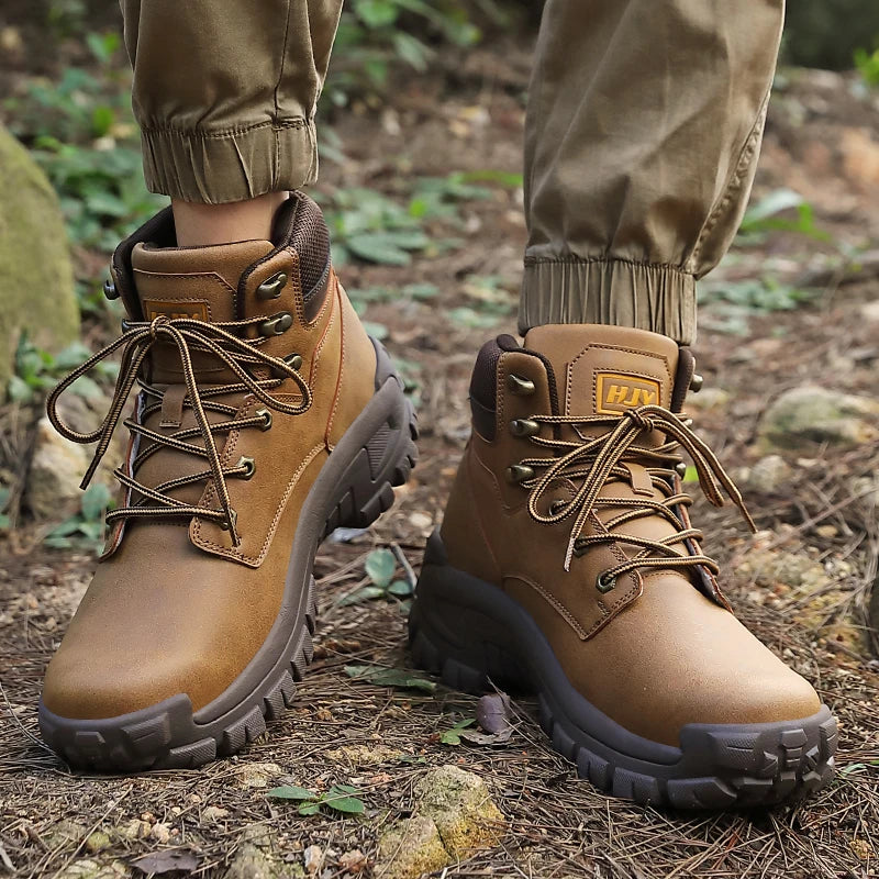 Graven | Herren High-Top Outdoor- und Arbeitsstiefel rutschfest & robust