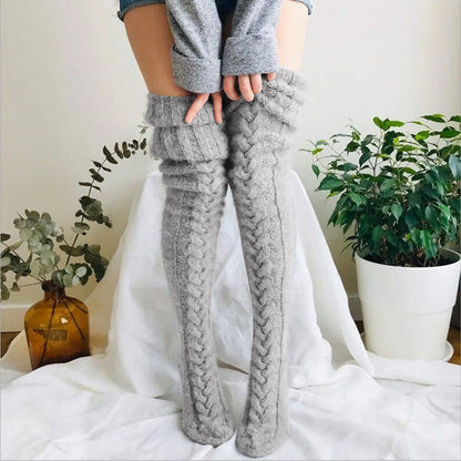 Overknee-Stricksocken Damen | Warm, Gemütlich & Elegant
