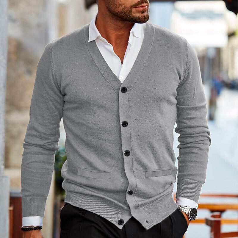 Stefan |  Lässiger Herren-Cardigan