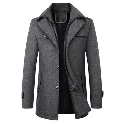 Primavera | Herren Premium Trenchcoat – Eleganter Schutz bei jedem Wetter