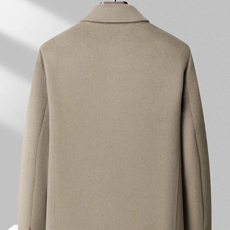 Klassische Strukturierte Herren Übergangsjacke – Vielseitig, Komfortabel & Urban