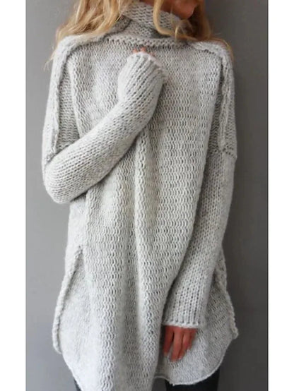 Rollneck Knit | Kuscheliger Strickpullover Damen mit Rollkragen