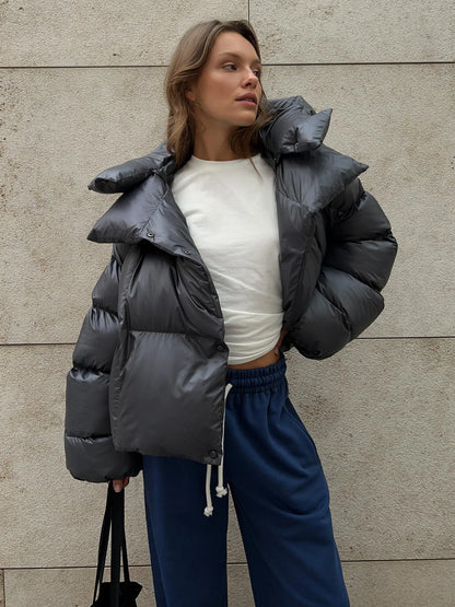 Oversize Damen-Daunenjacke | Stylisch, Warm & Modern