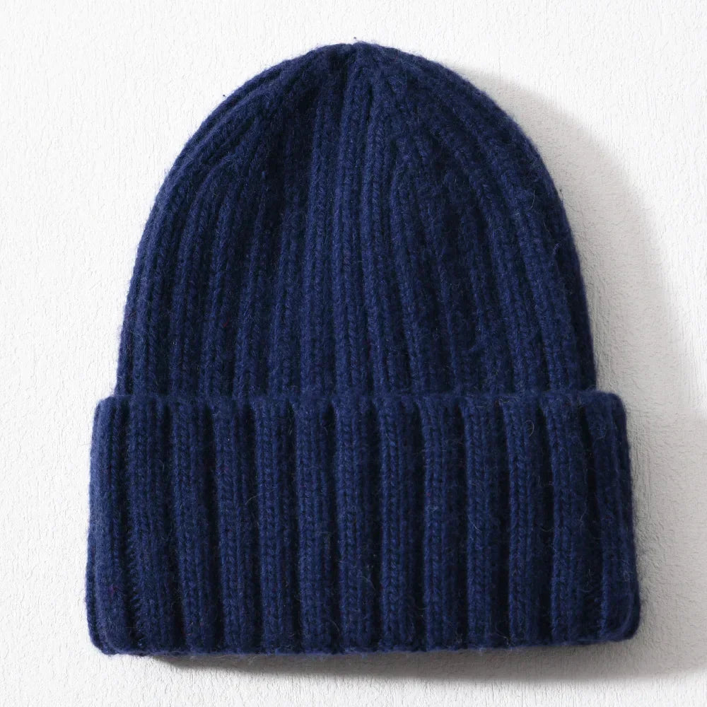 Rib Knit Beanie Damen | Stylische Wärme für kalte Tage