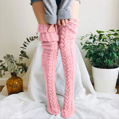 Overknee-Stricksocken Damen | Warm, Gemütlich & Elegant