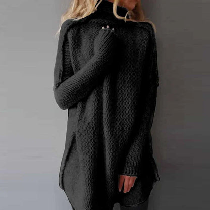Rollneck Knit | Kuscheliger Strickpullover Damen mit Rollkragen