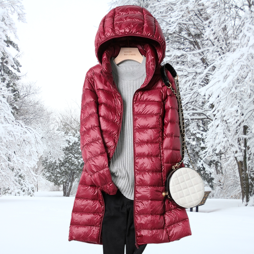 Damen Wintersteppmantel mit Kapuze | Wärmender Komfort & Stylisher City-Look