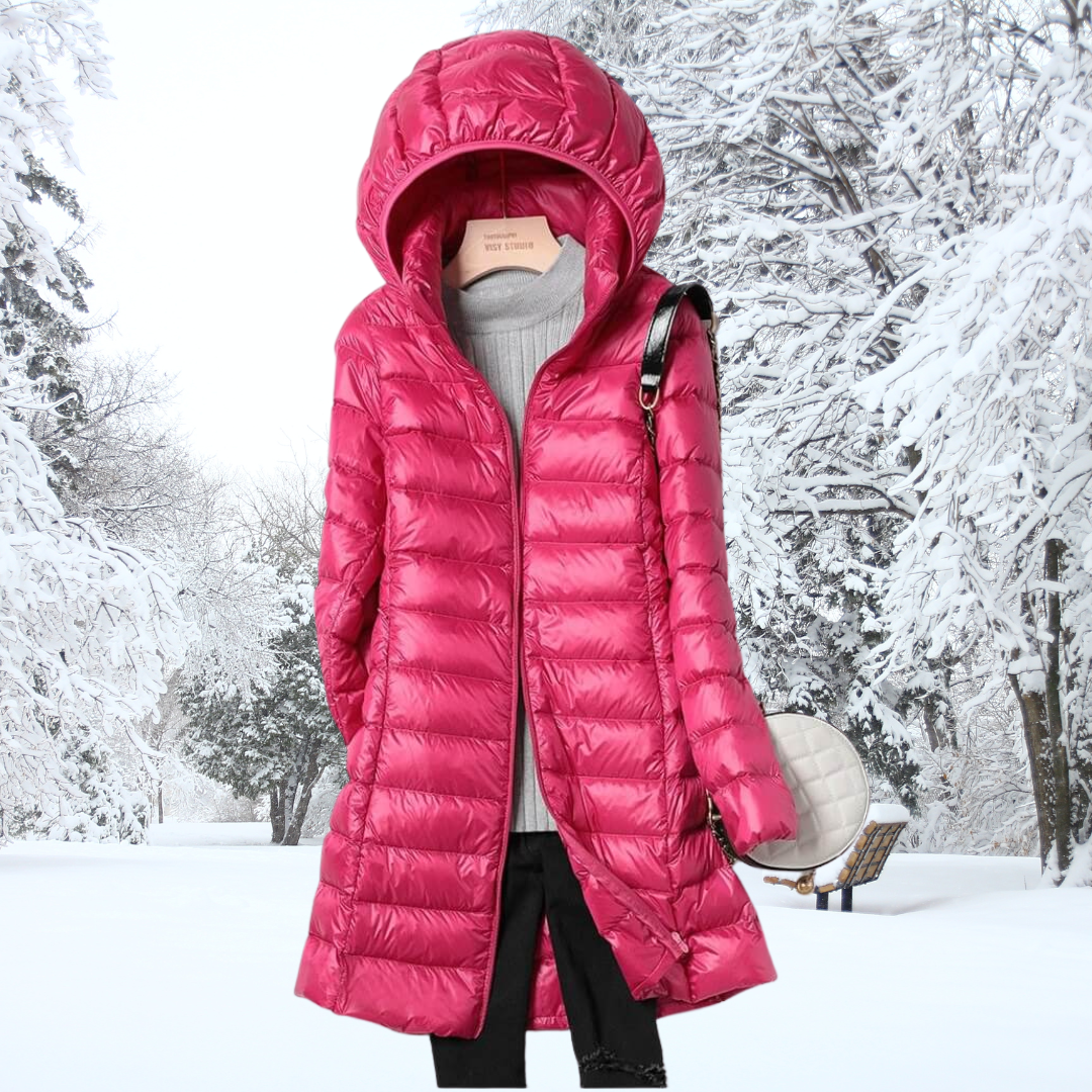 Damen Wintersteppmantel mit Kapuze | Wärmender Komfort & Stylisher City-Look