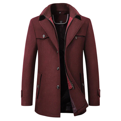Primavera | Herren Premium Trenchcoat – Eleganter Schutz bei jedem Wetter