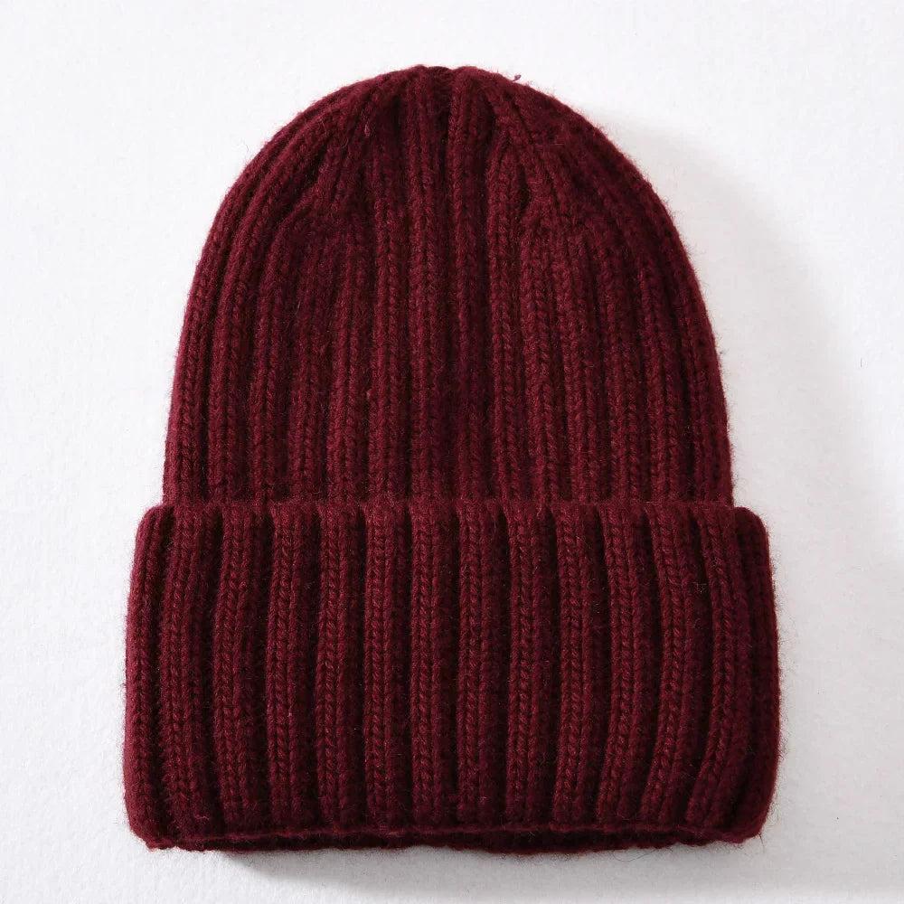 Rib Knit Beanie Damen | Stylische Wärme für kalte Tage