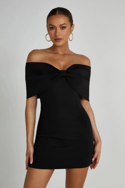 Kerkel | Mini-Kleid mit Schleife – Elegant und feminin