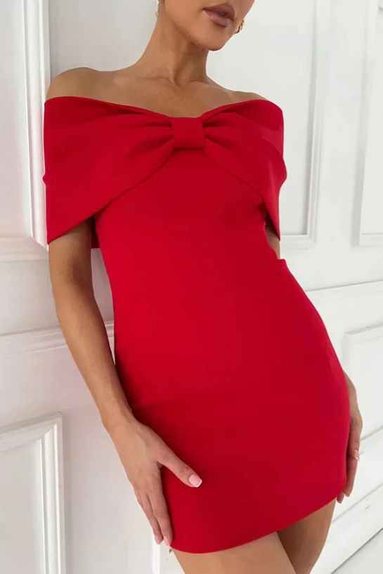 Kerkel | Mini-Kleid mit Schleife – Elegant und feminin