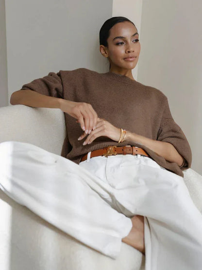 Damen Kaschmirpullover – Schlicht, Elegant & Kuschelweich