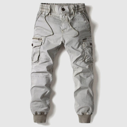 Stratford | Herren Cargo-Hose mit Elastischem Bund & Multi-Taschen im Jogger-Stil