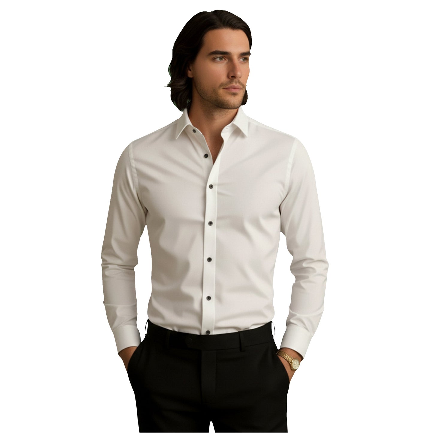 Herren Slim-Fit Hemd | Moderne Silhouette und Komfort