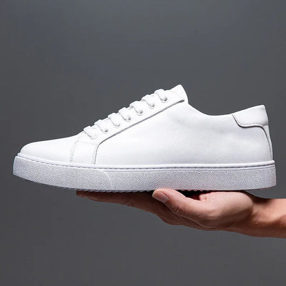 Rainer | Herren High-Quality Schnür-Leder-Sneaker – Robuste und stylische Sneakers für den Alltag
