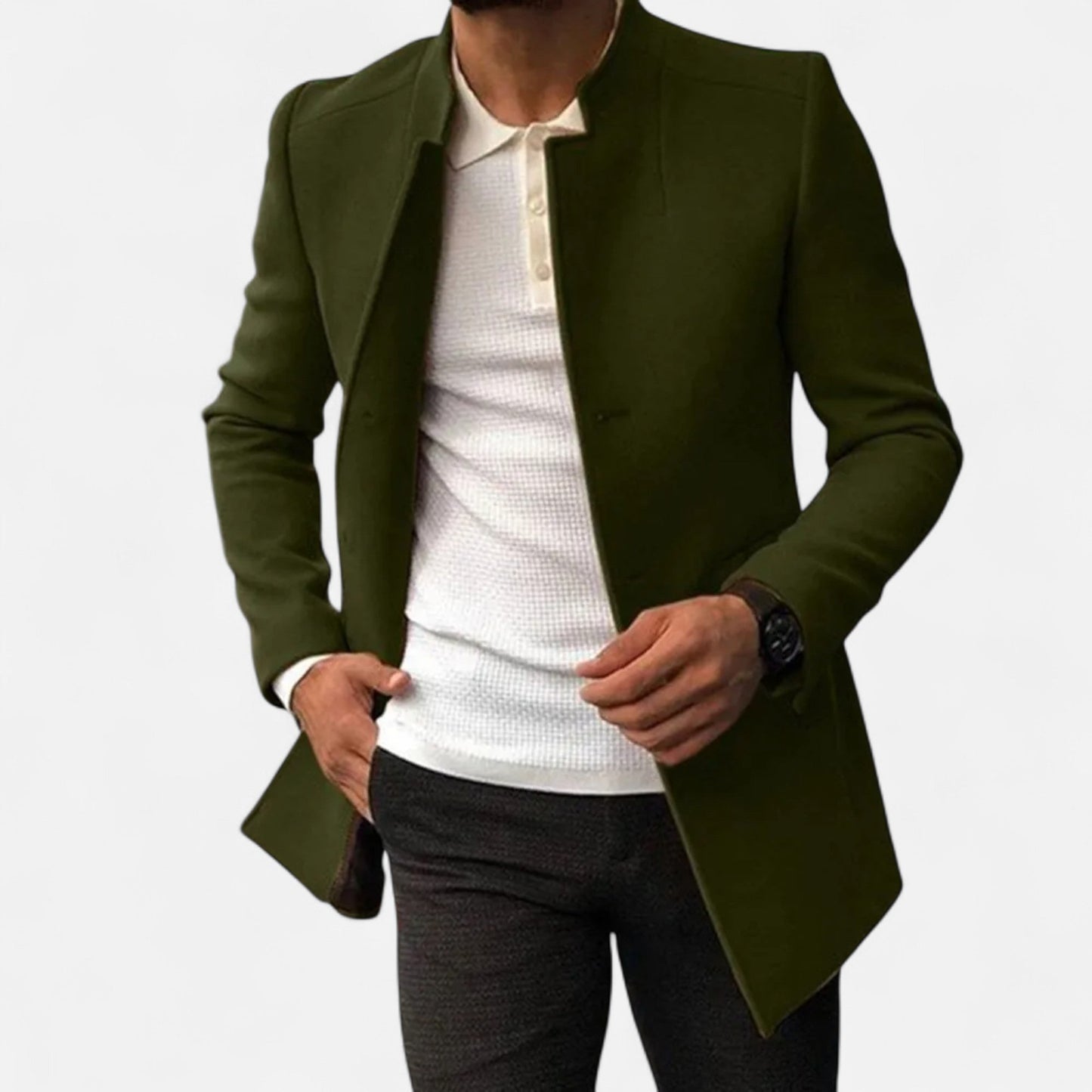 Herren Tailored Coat | Klassischer Komfort & Eleganter Look