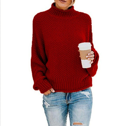 Grobstrick Rollkragenpullover Damen | Kuschelige Wintermode im Urban-Chic