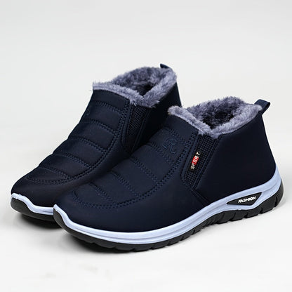 Caelen | Herren Winter-Slip-On Schuhe mit Warmfutter & elastischen Seitenteilen