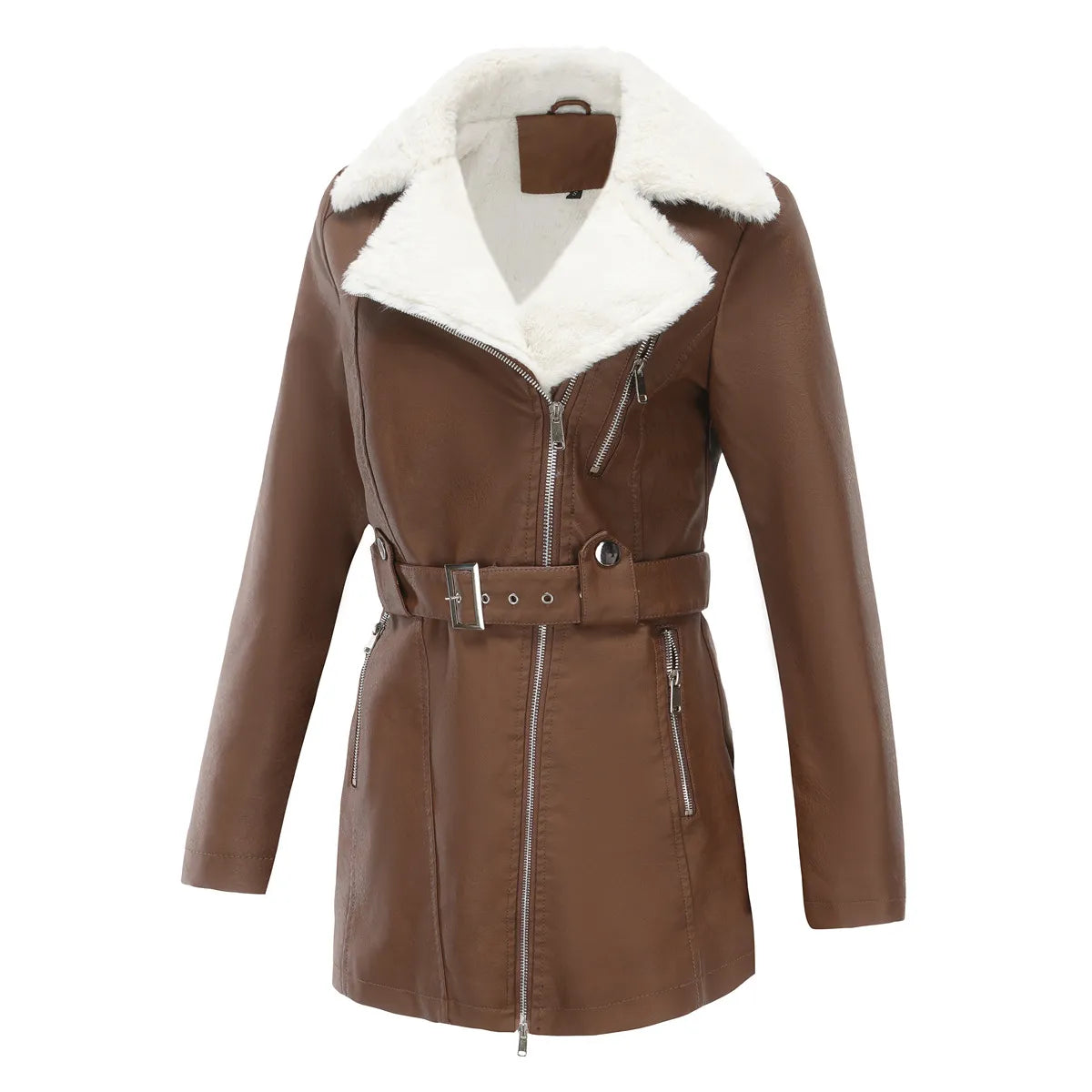 Damen-Winterjacke mit Fleece-Futter | Stilvoller Schutz vor der Kälte