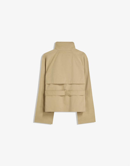 Kurztrenchcoat Damen mit Taillengürtel | Eleganter Übergangsstyle für City & Office
